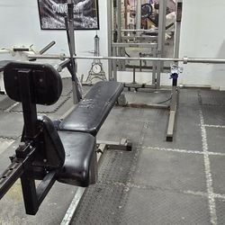 Squat Rack And Smith Machine