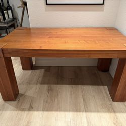 Crate & Barrel 65” Sobro Dining Table