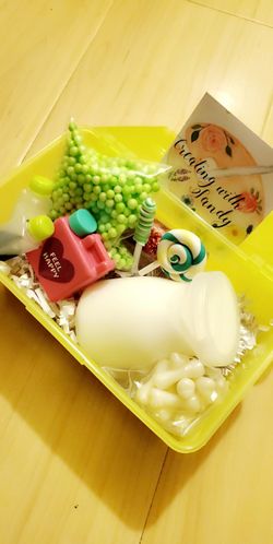 GREEN- slime kit