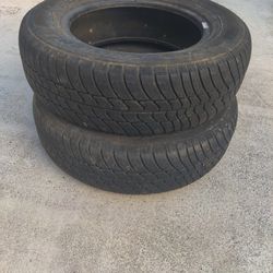Two Tires Good Condition 