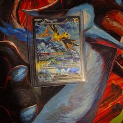Zapdos Ex Pokemon Card Sir 151
