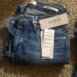 Guess Mid Rise Skinny Jeans