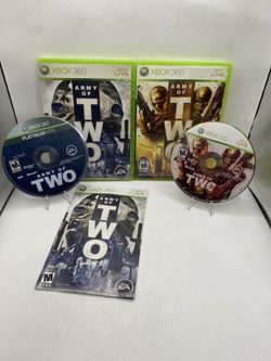 Army Of Two & Army Of Two 40th Day (Xbox 360 Bundle) lot of 2