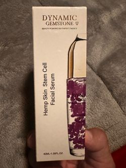 Dynamic Gemstone Hemp Skin Stem Cell Facial Serum.
