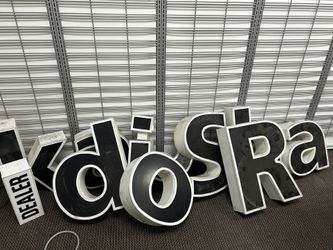 Complete Outdoor Radio shack Sign