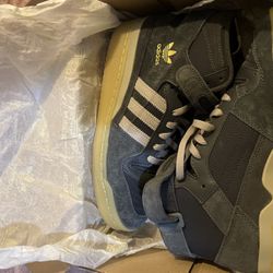 Adidas Forum 84 High Gray Shoes