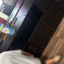 Dresser with led light