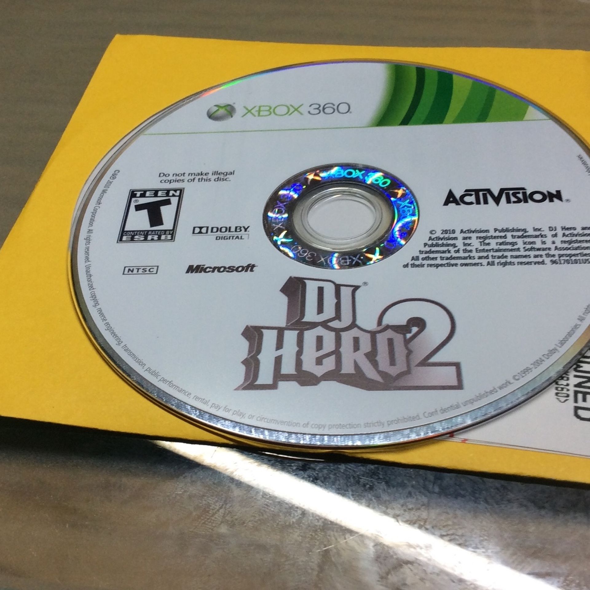 Xbox 360 Dj Hero 2