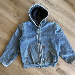 Carhartt Denim J139 DST Jacket Large