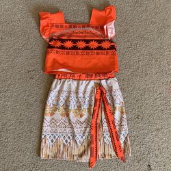 Girls Moana Costume