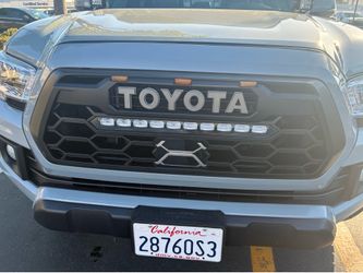 Grill with light bar and raptor lights for 2019 Tacoma