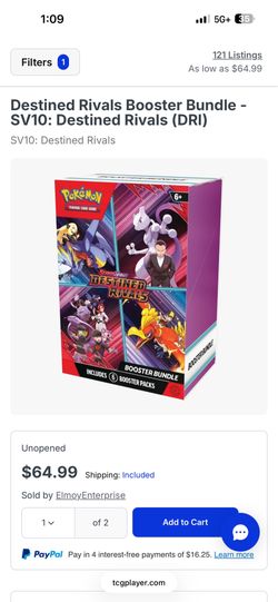 Destin rivals booster bundle