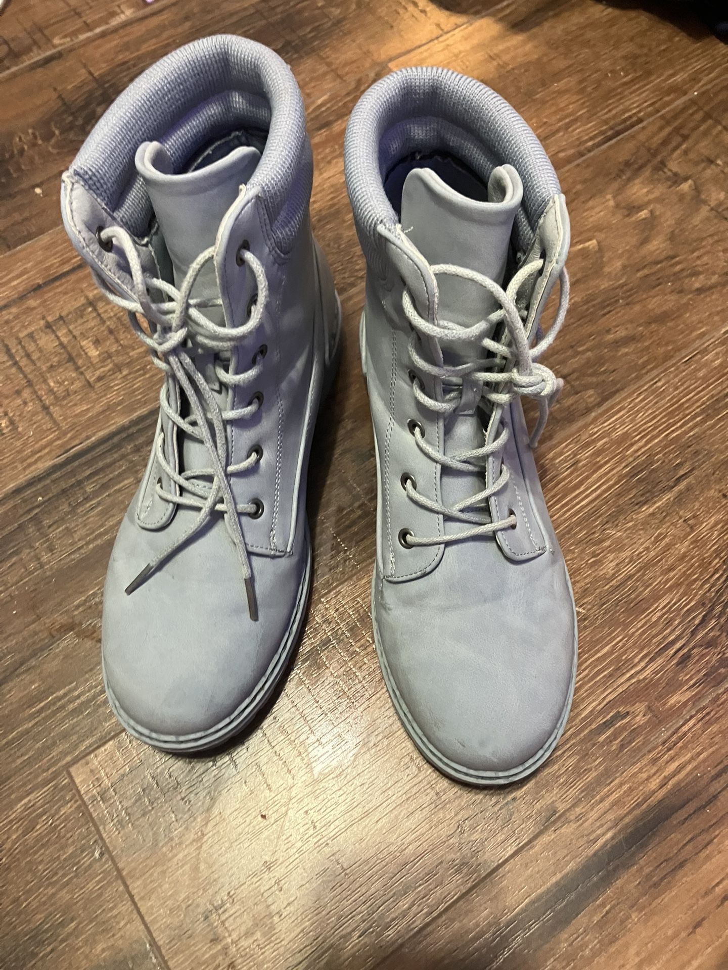 Vintage Blue Boots