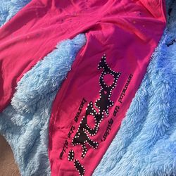 large P*NK Sp5der sweatpants brand new never worn 