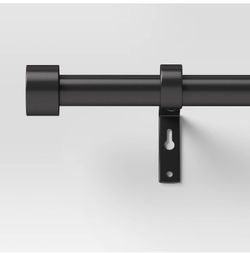 Project 62 Black Curtain Rod 36-66