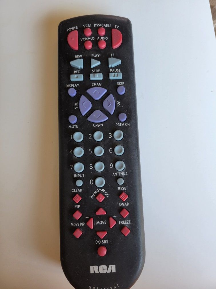 RCA Universal Remote Control w/ Device Controls For TV - Old Style/Hard To Find