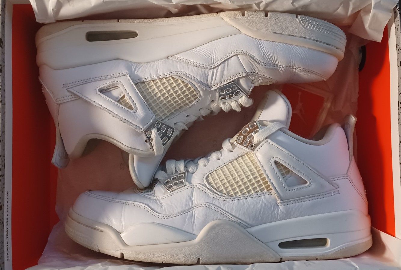 Men's Air Jordan 4 Retro 'Pure Money' shoes
