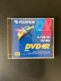 FujiFilm DVD-R Disc 4.7 GB/GO 120min Data Video Digital Recordable New Sealed