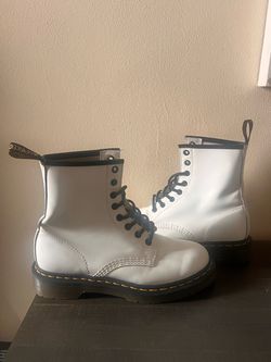Dr martens white boots