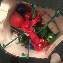 Bag Of Christmas Ornaments