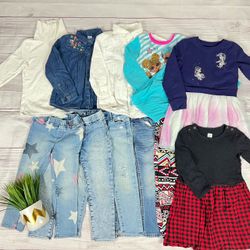 Girls Fall Winter Clothing Bundle Mixed Lot 5T