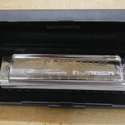 Hohner Chromonica Hard Bopper Jean Toots Thielemans Key C Pro Harmonica in Case USED. TESTED. IN A GOOD WORKING ORDER. 