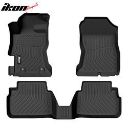Fits 2017-2023 Impreza 18-23 Crosstrek 3D Anti-Slip Floor Mats All Weather TPE Carpet