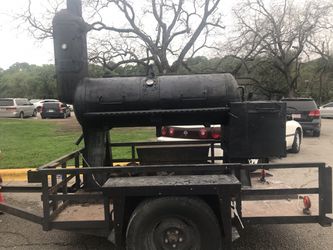 Bbq pit on a Trailer!!!!