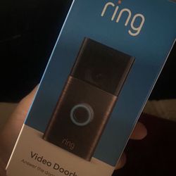 brand new bronze ring video doorbell