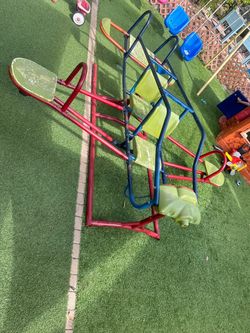 Kids Outdoor Teeter Totter Seesaw