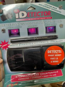 Money and ID detector