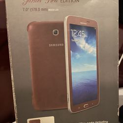 Samsung Galaxy Tab 3 (7.0”) Garnet Red Edition – SM-T210R – 8GB – Wi-Fi
