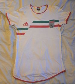 Iran retro soccer shirt