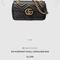 Gucci Bag GG maramont Medium Size 