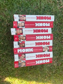Monk, complete 8 seasons on DVD