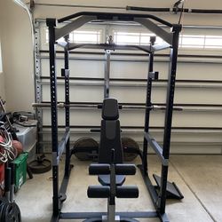 Fitness Reality X Class Power Cage 1500lb Weight Capacity