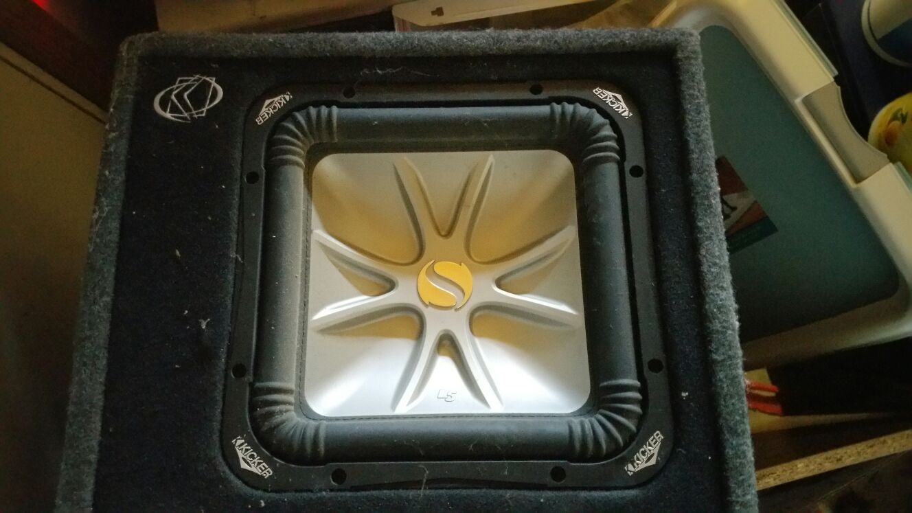 Kicker Solo-Baric L5 06S12L54 12" subwoofer with dual 4-ohm voice coils