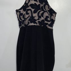 Black Lace Dress 