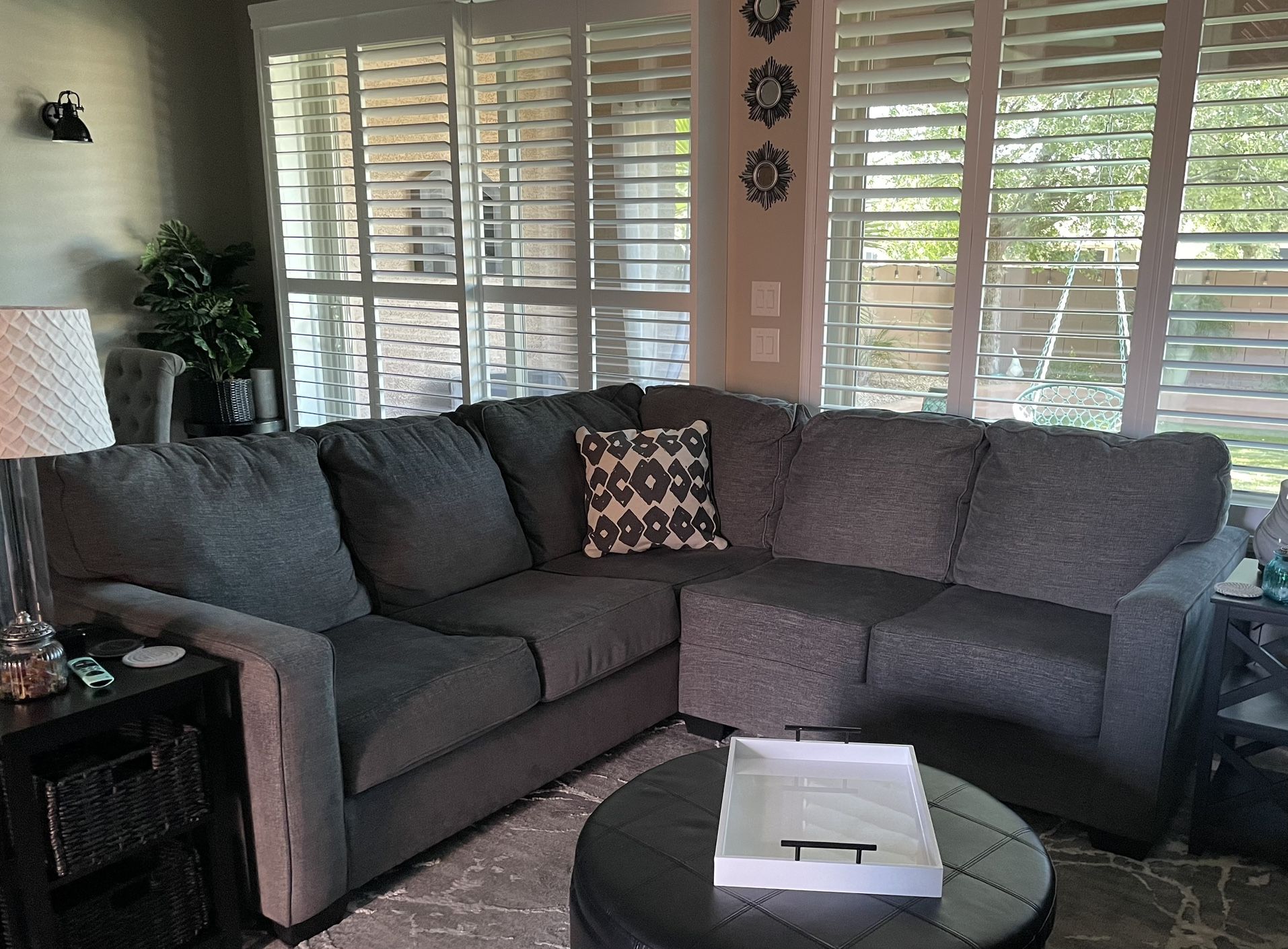  Grey Sectional