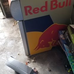 Red Bull Mini Fridge