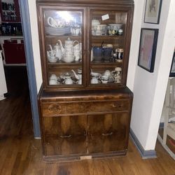 Antique China Cabinet 