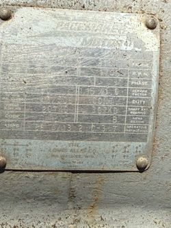 10 HP 3ph motor w/ hydraulic pump (free)
