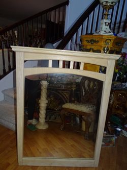 Big Vintage Mirror 