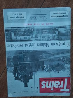 Trains Magazine October 1965 Issue