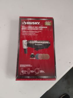 Husky 1/4 angle die grinder