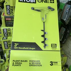 Ryobi 18v Handhold Auger
