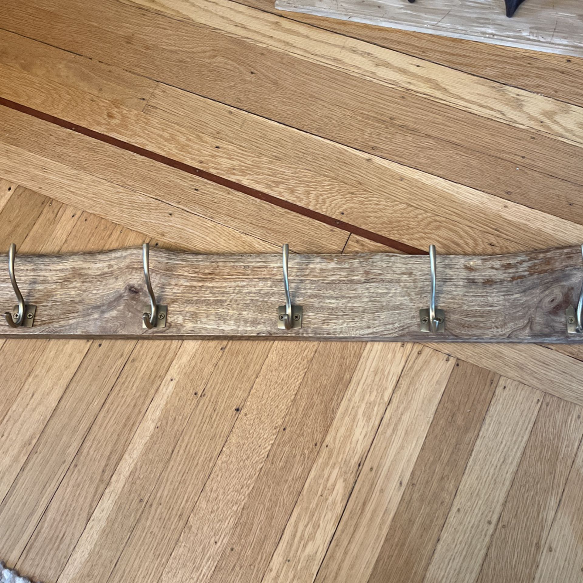 Wooden Hook Rack