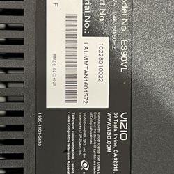 Vizio 39 Tesla Smart LED TV