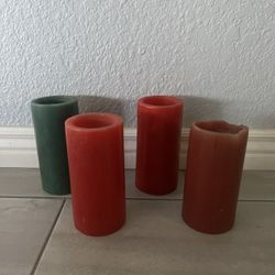 6 Inch Candles $2 Each 