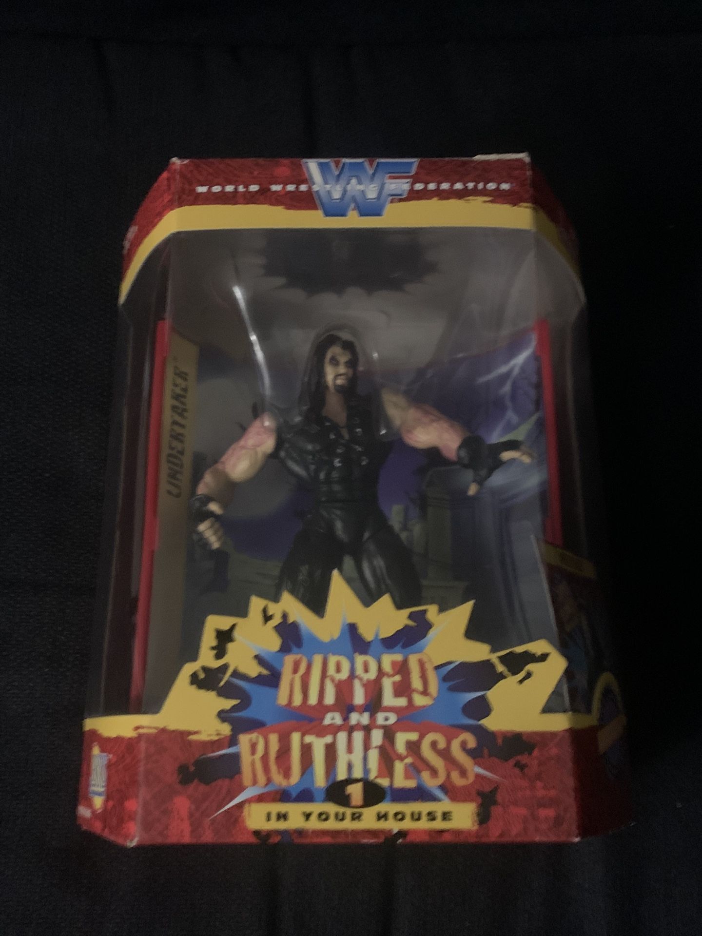 WWF Undertaker Ripped And Ruthless Action Figure 